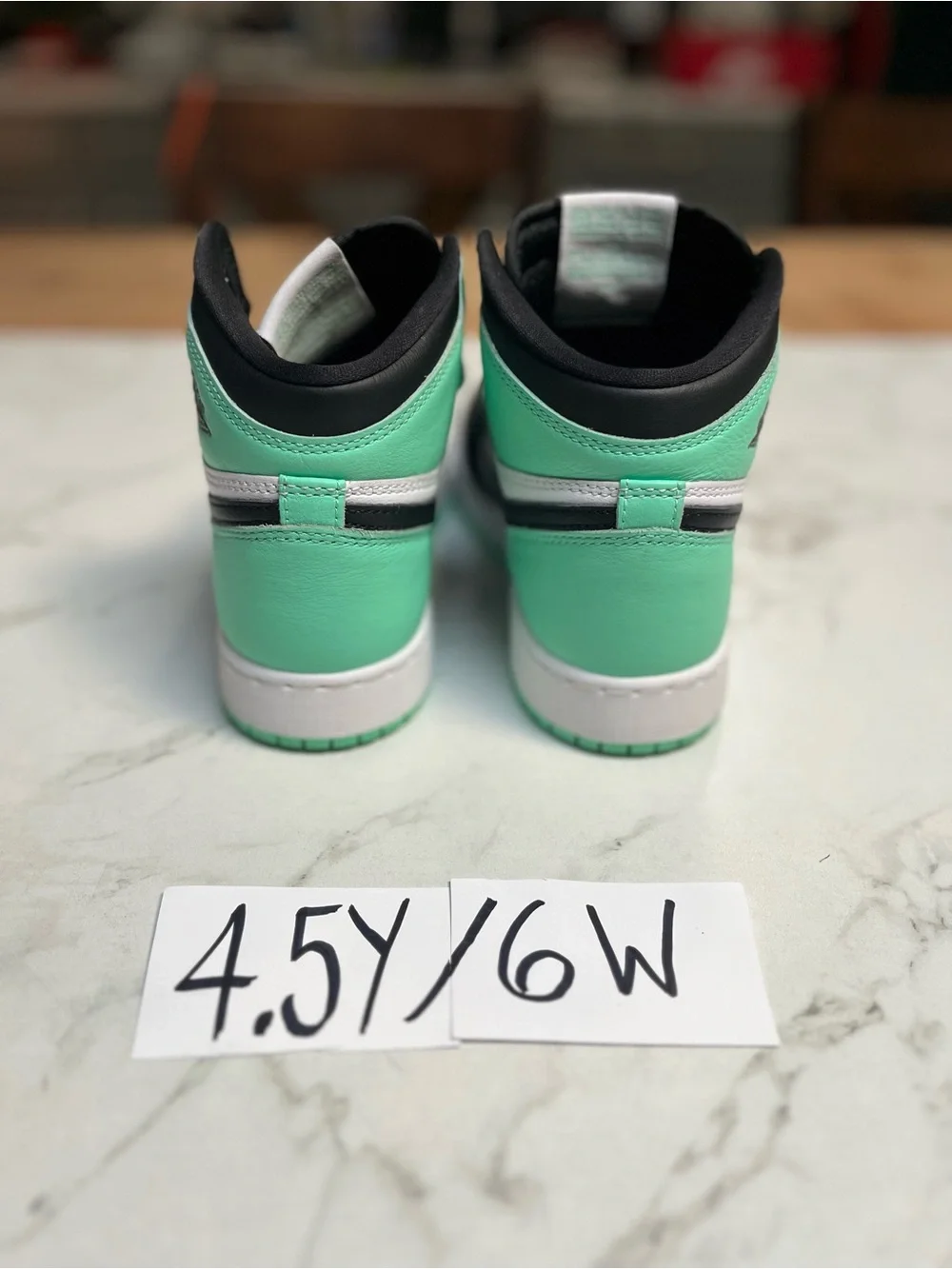 Nike Kids Air Jordan 1 High OG - Mint Green/Black/White